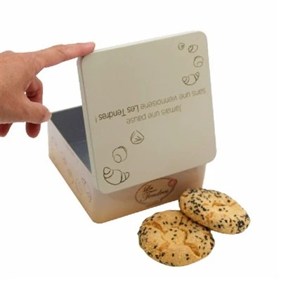 Cookies Square Tin Box