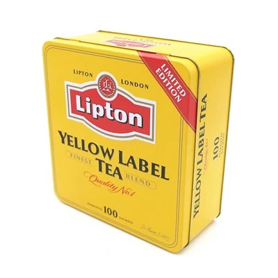 Round and Square Tea Tin Box