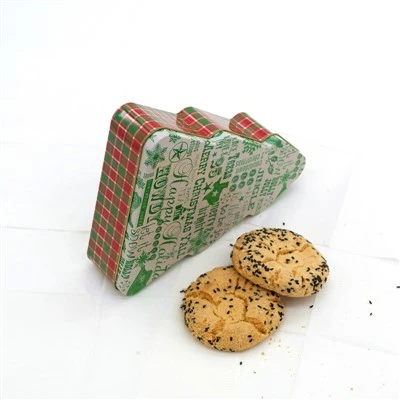 Christmas Biscuits Packaging Iron Box