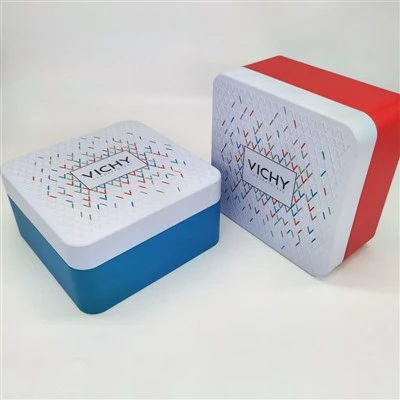Christmas Embossed Gift Packaging Tin Box