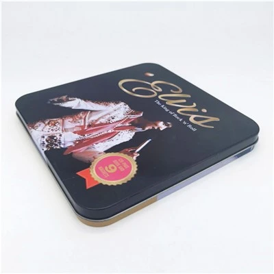 Christmas Square Gift Packaging Tin Box