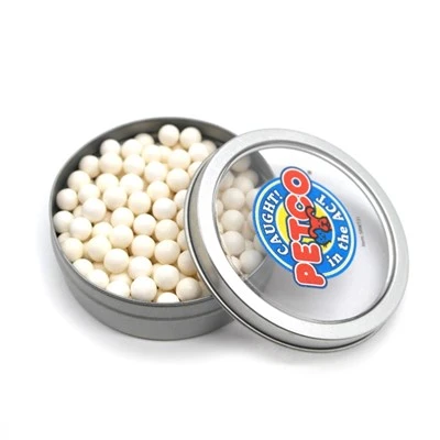 Circle PET Window Candy Can