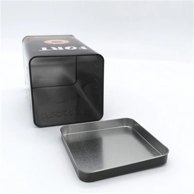 Metal Coffee Can Box