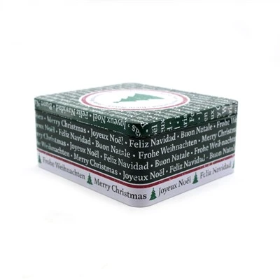 Rectangular Christmas Gift Iron Box