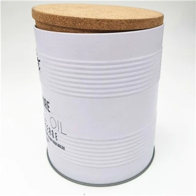 Seal Biscuit Round Iron Can