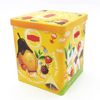 Square Candy Storage Iron Can Packaging