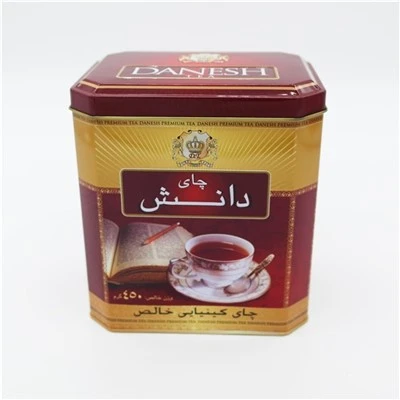Tea Box Tin Cans